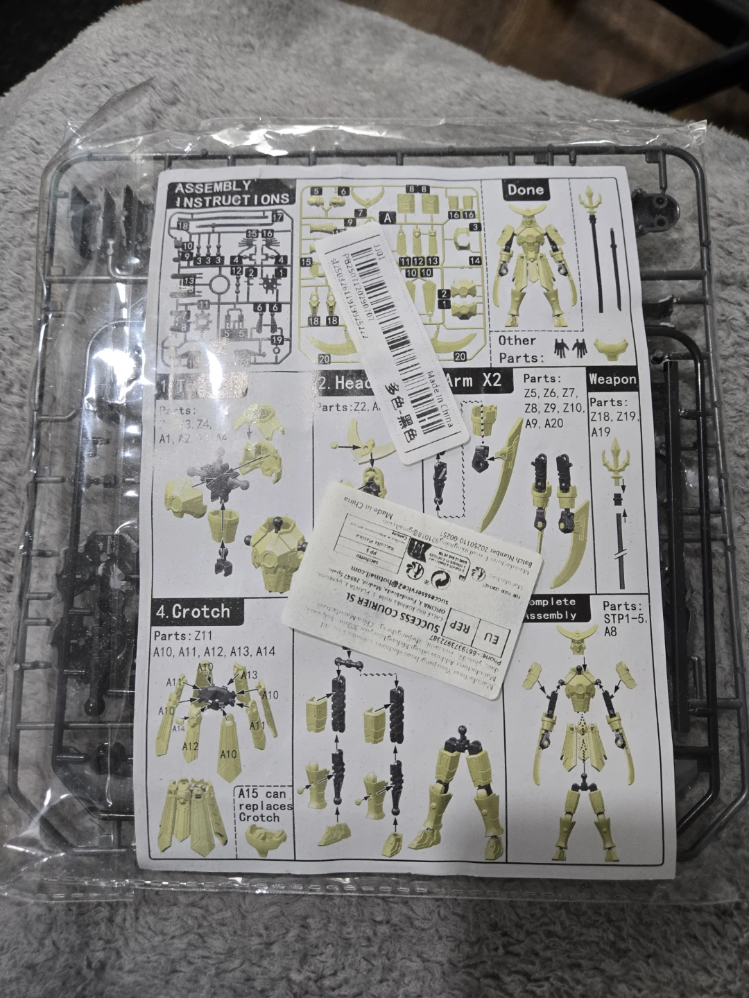🌟 Epic Action Figure Model Kits - Build Your Own Heroes! 🌟 - photo 3