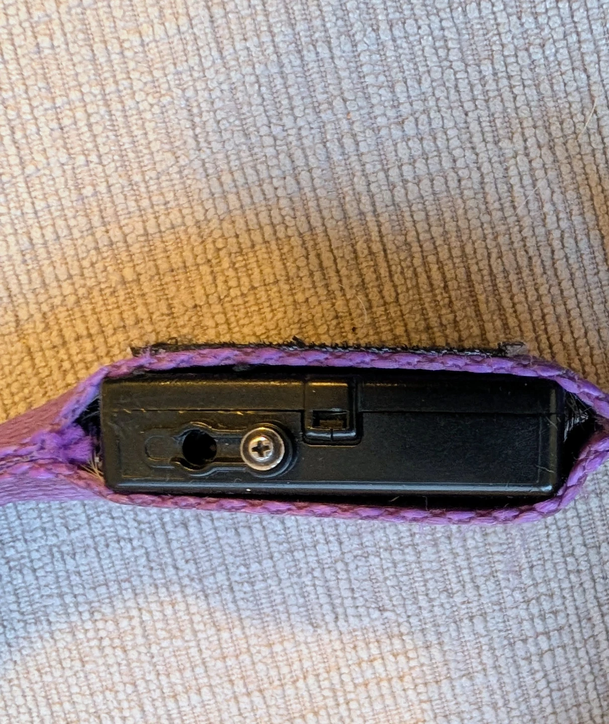 Purple LED Dog Collar (Size Large) - photo 3