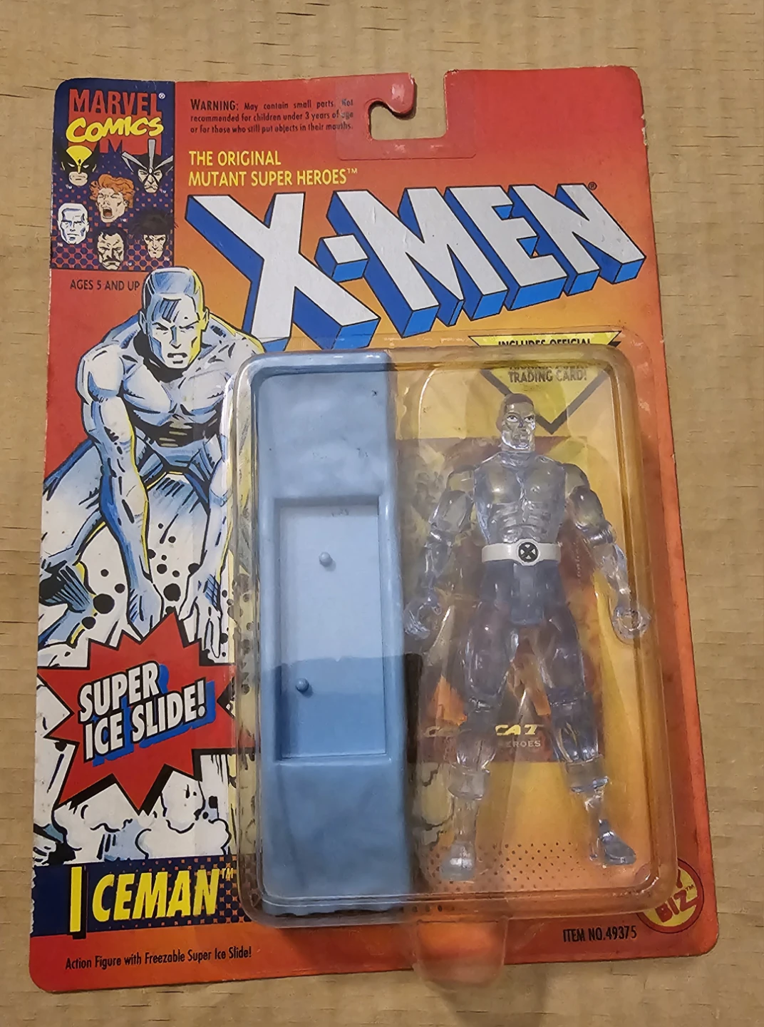 Marvel X-Men Iceman Action Figure with Super Ice Slide