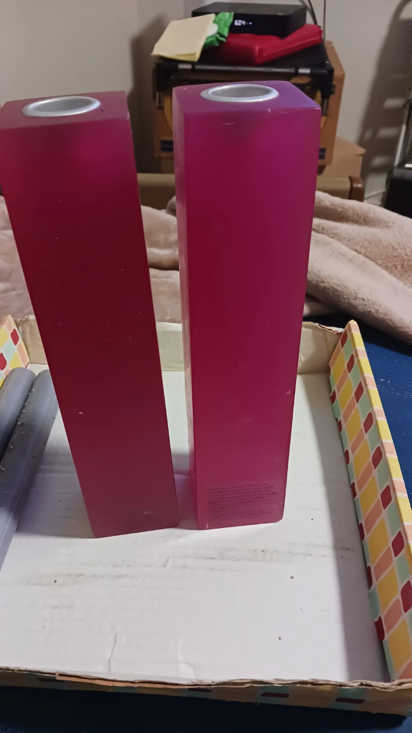 Universal Tealight Holders - Hot Pink (Set of 2)