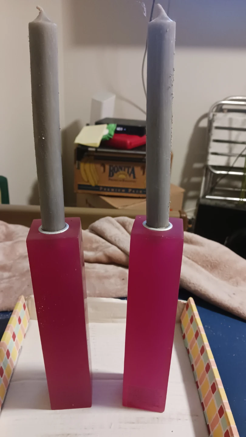 Universal Tealight Holders - Hot Pink (Set of 2) - photo 2