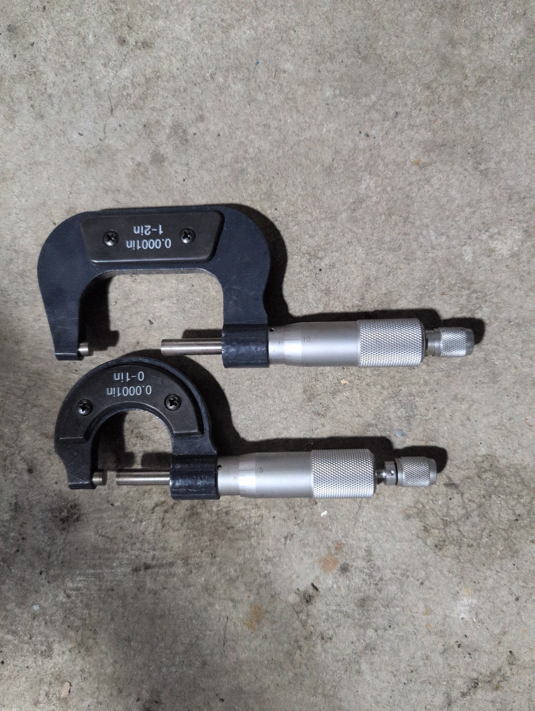Micrometer Set - 0-1 inch & 1-2 inch - photo 3