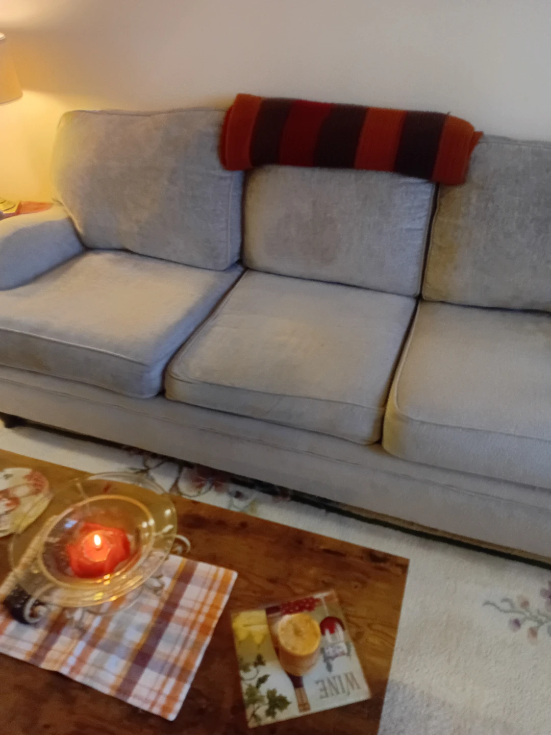 Light Grey 3-Seater Sofa - photo 3