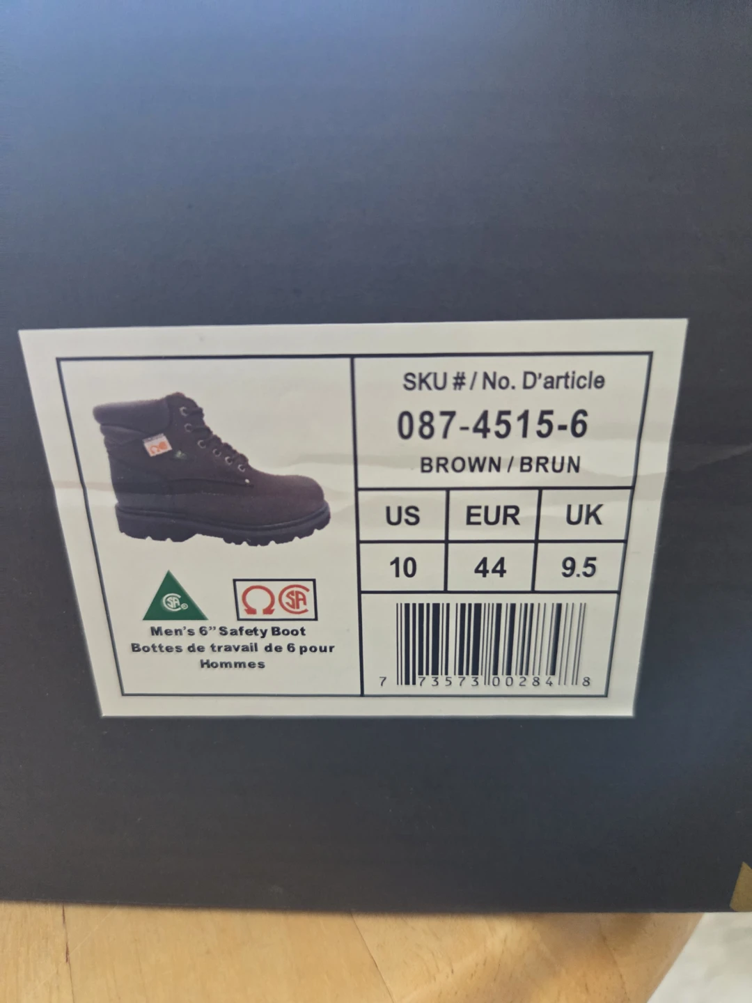 Altra Industrial Men's 6" Safety Boots - Brown