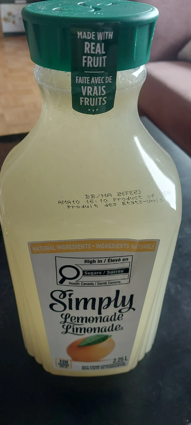 Simply Lemonade 2.25L Bottle