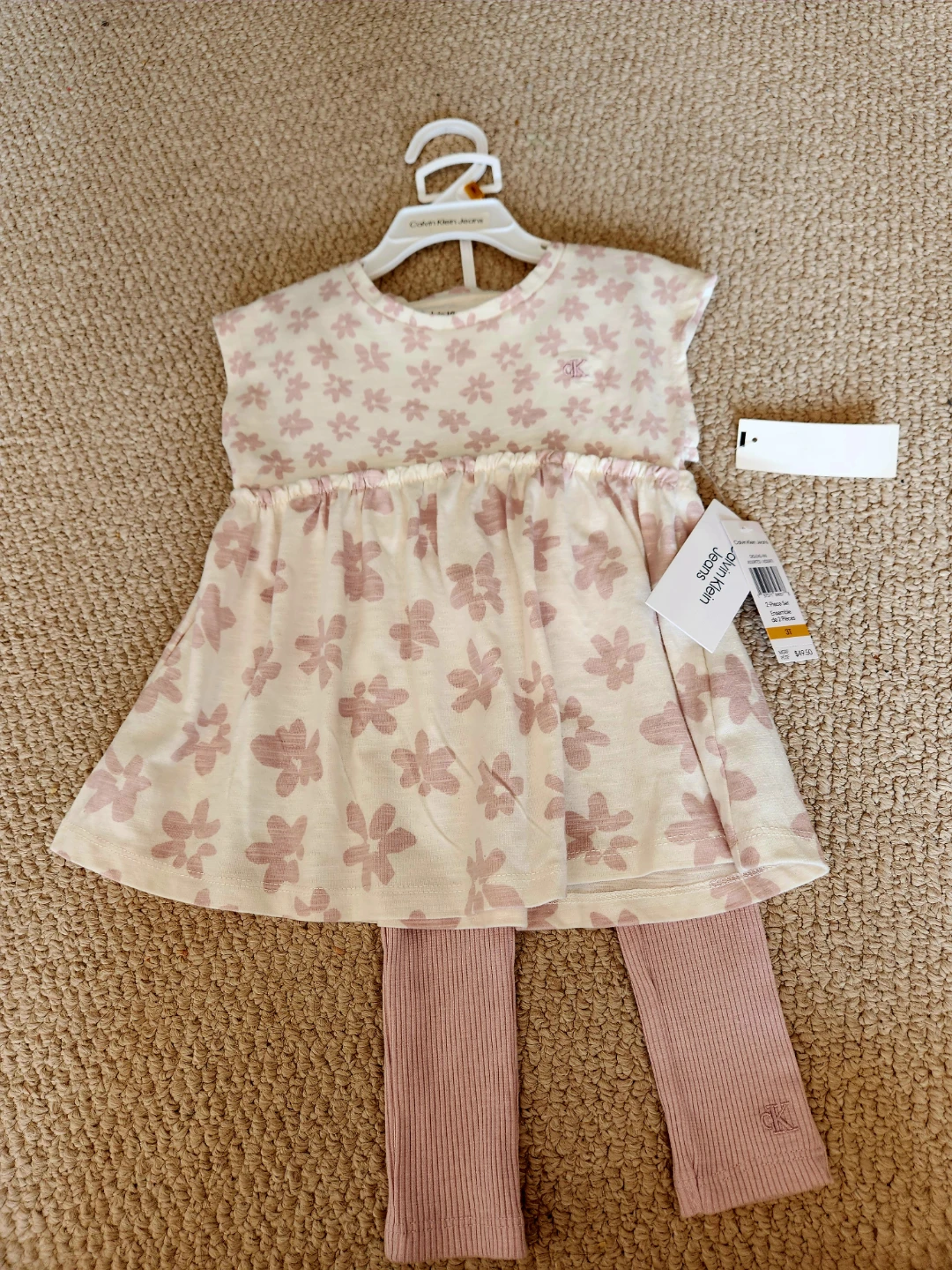 Calvin Klein Jeans Baby Girls 2-Piece Set ❤️ - photo 2