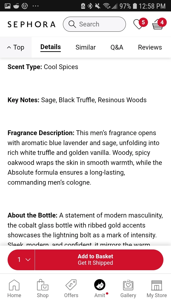 Carolina Herrera Bad Boy Cobalt Eau de Parfum - photo 4