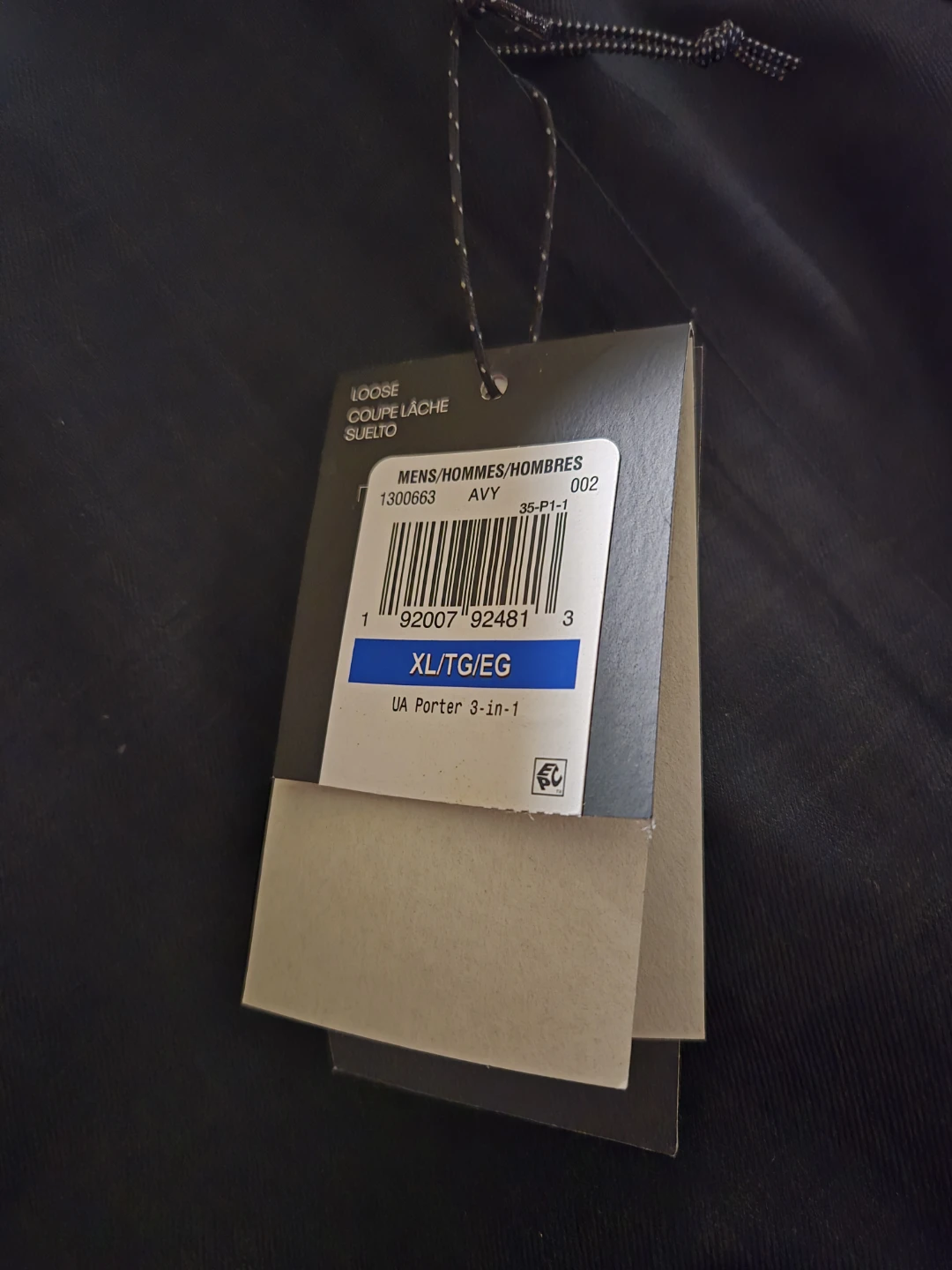 Under Armour UA Porter 3-in-1 Jacket XL - photo 3