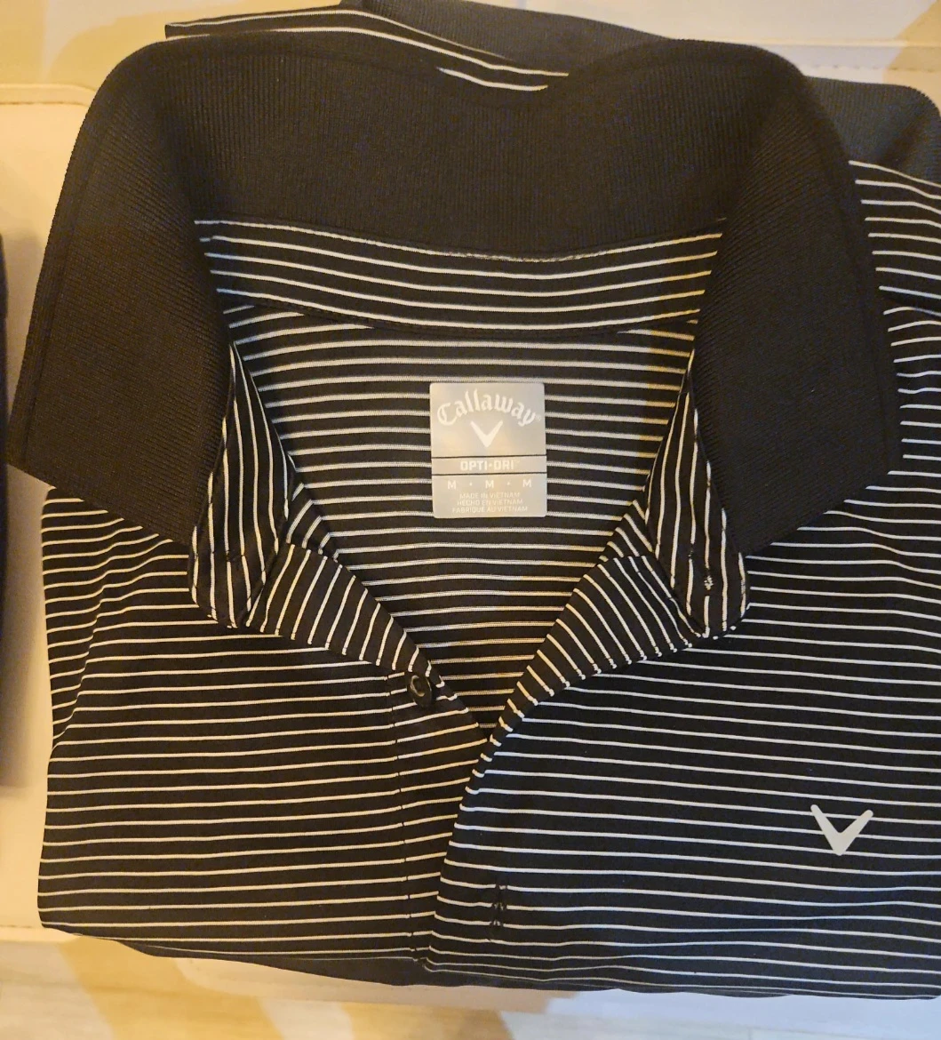 Callaway Golf Polo Shirts (2) - Size M
