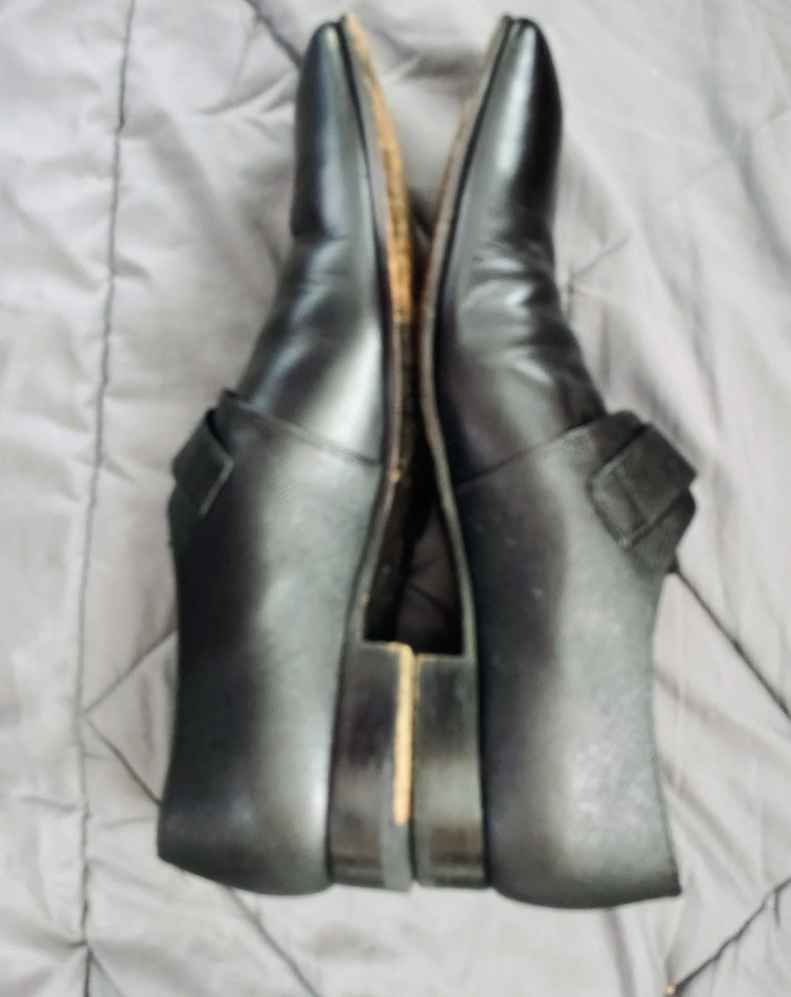 PRADA Black Leather Monk Strap Dress Shoes - photo 3
