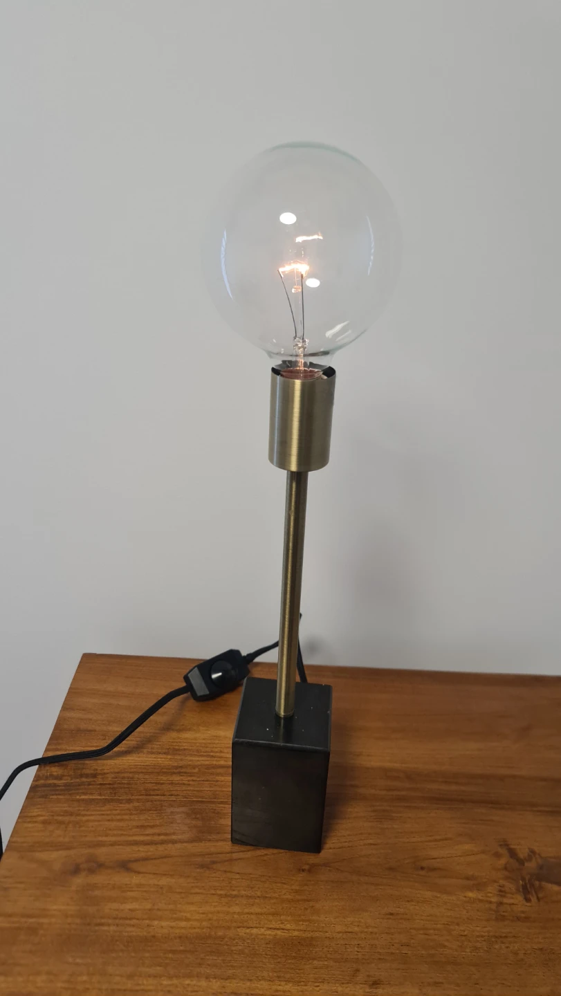 Nuevo EWEN TABLE LAMP - BLACK MARBLE - photo 2