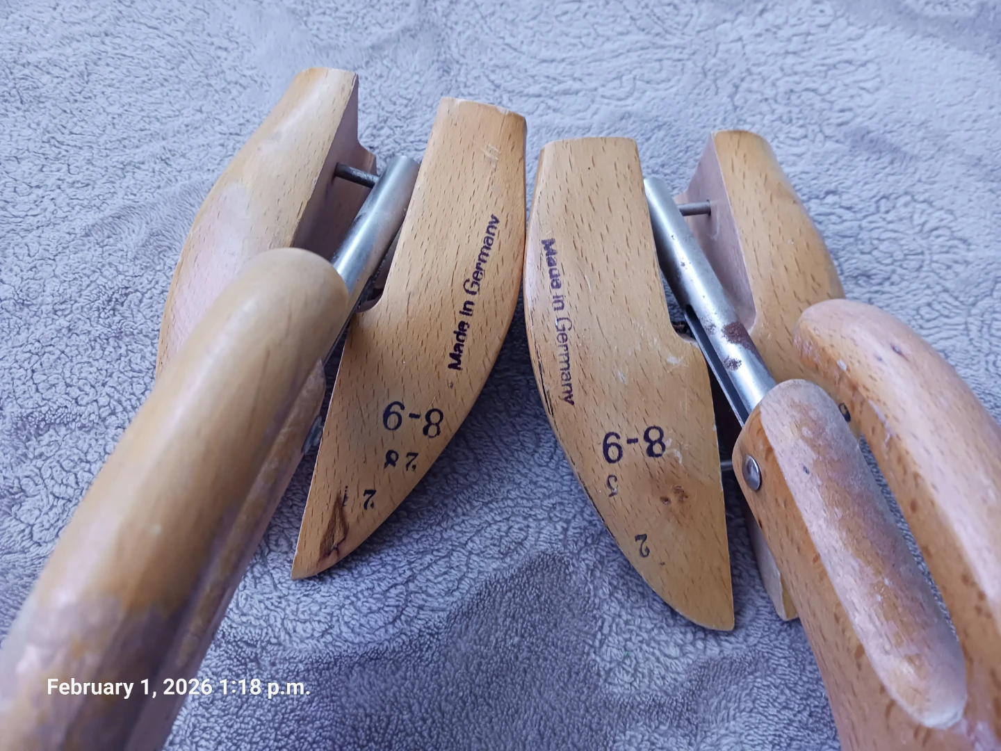 Formwell Wooden Shoe Trees Size 6-8 - photo 3