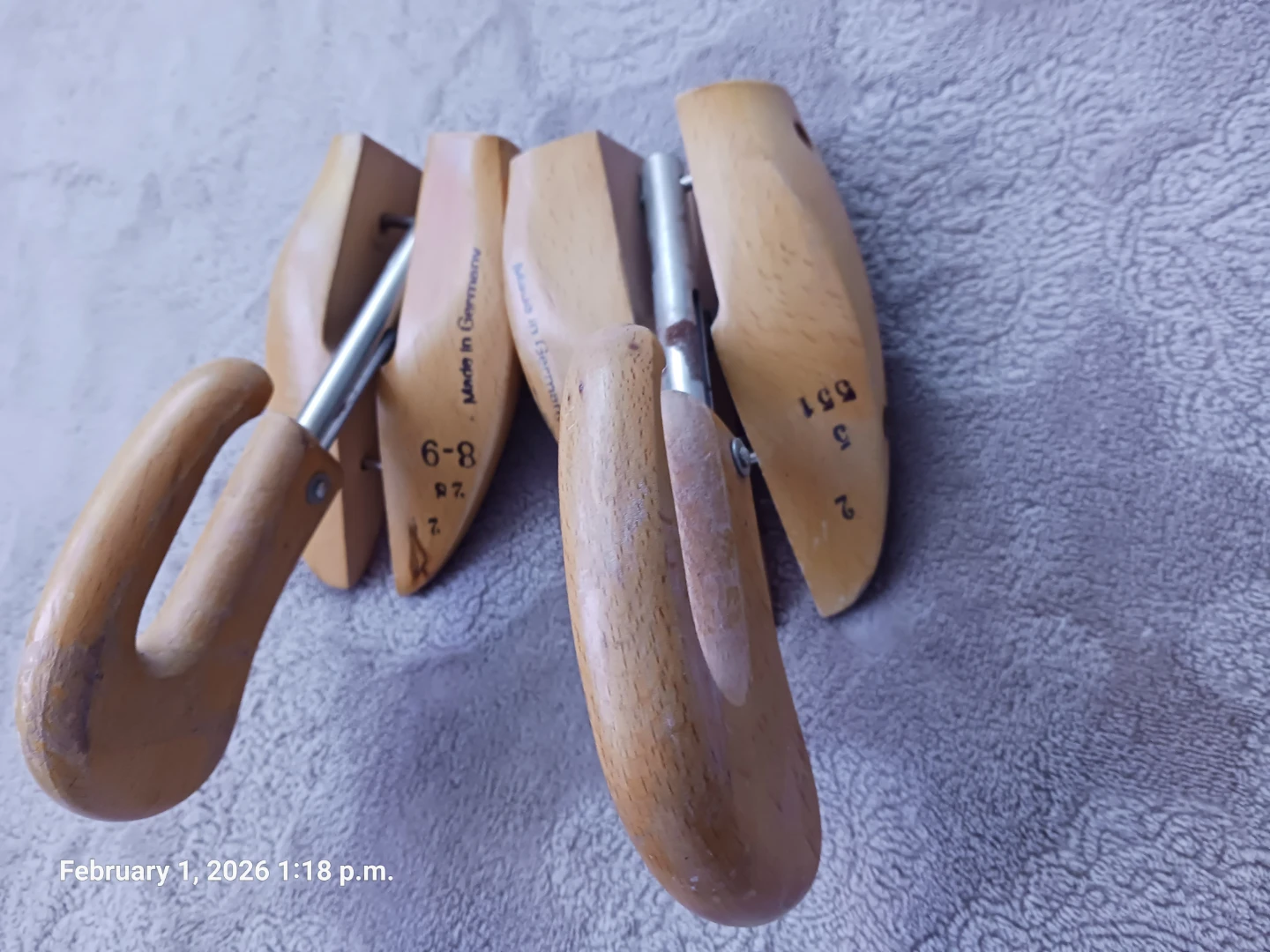 Formwell Wooden Shoe Trees Size 6-8 - photo 4