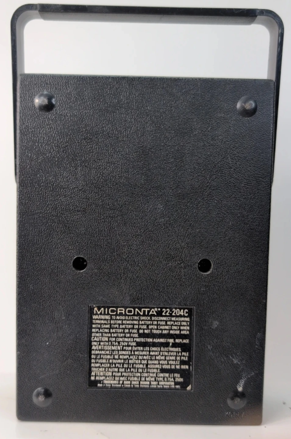 Micronta 22-204C Range Doubler Multimeter - photo 5