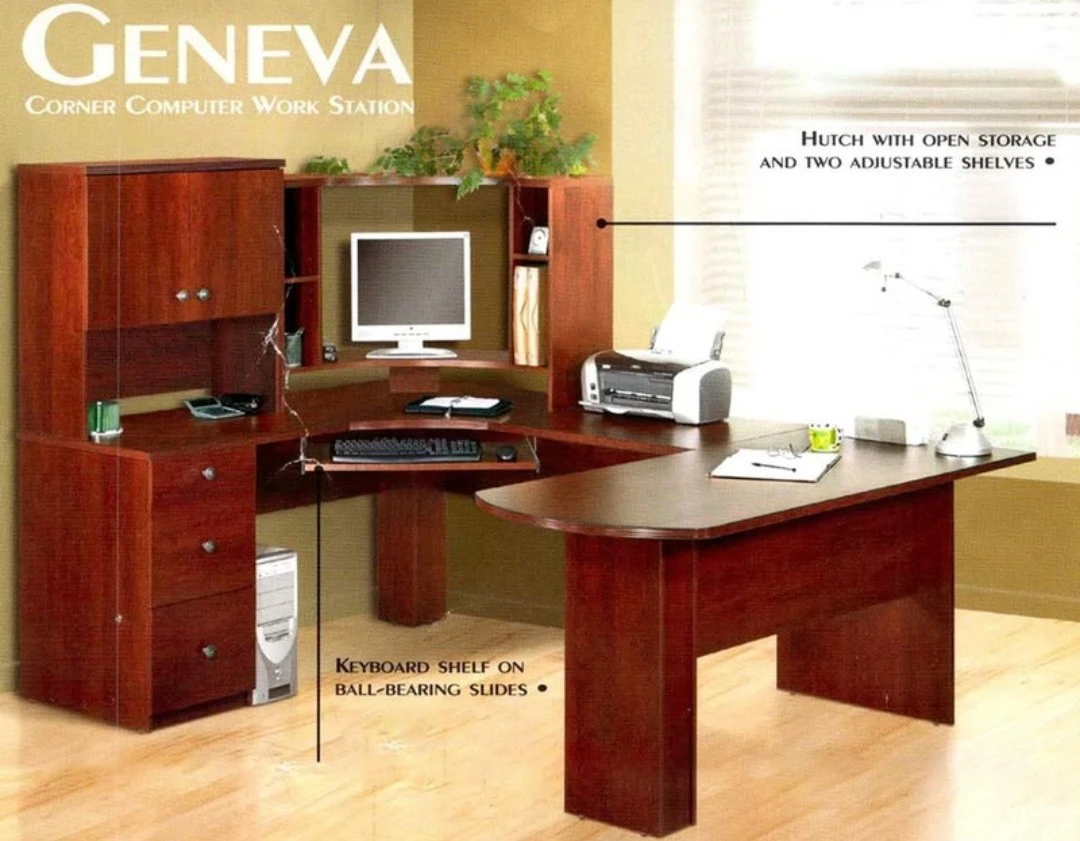 Bestar U Shaped Desk (Bullet Included but Not Shown) - photo 2