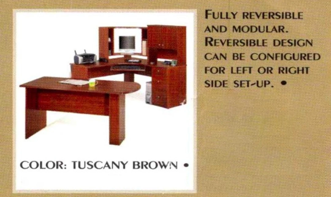 Bestar U Shaped Desk (Bullet Included but Not Shown) - photo 3
