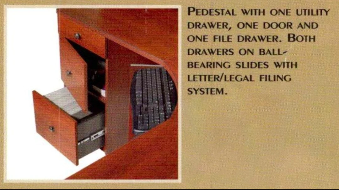 Bestar U Shaped Desk (Bullet Included but Not Shown) - photo 5