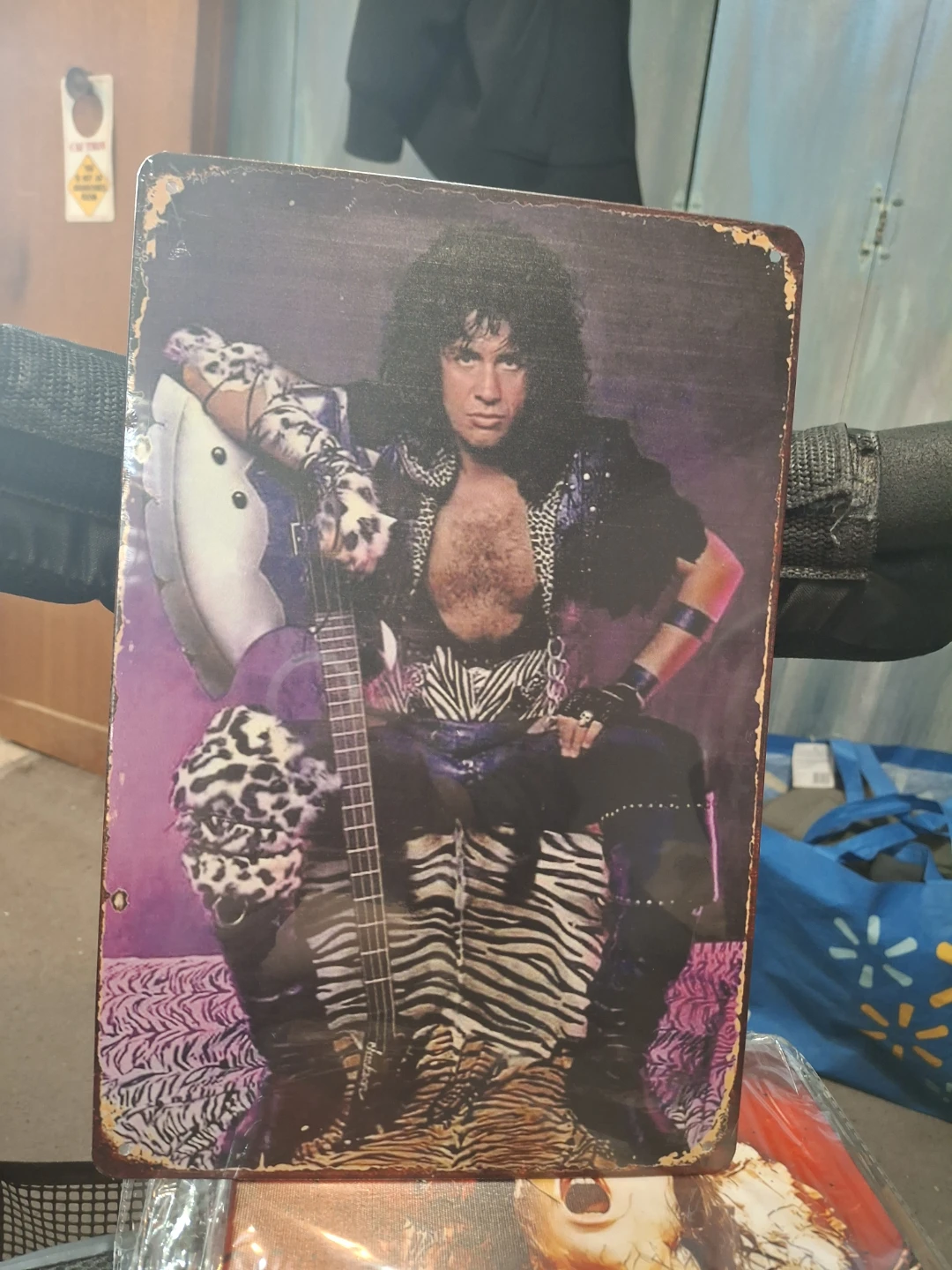 KISS Gene Simmons Metal Tin Sign