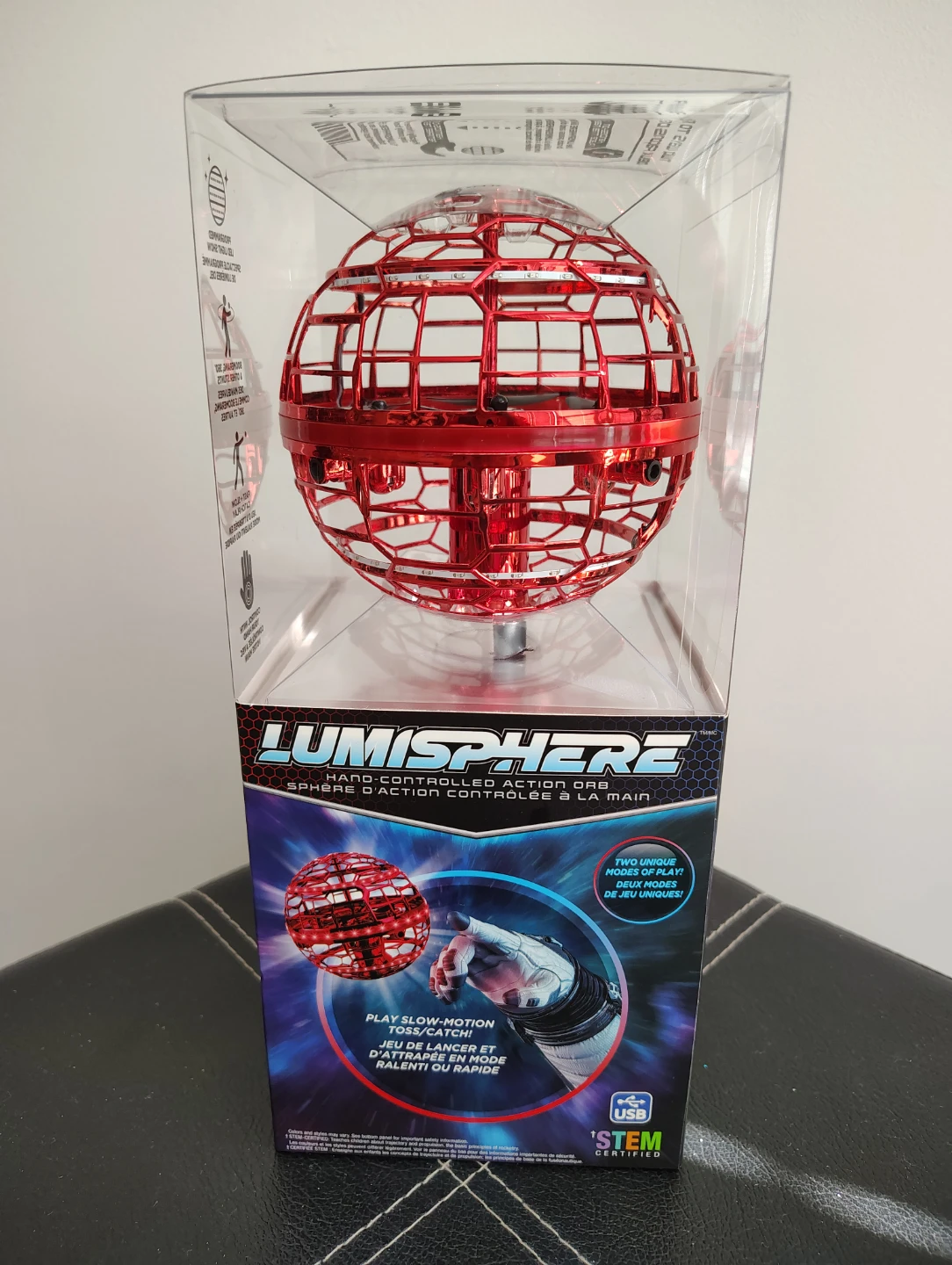 LumiSphere Hand-Controlled Action Orb Flying Toy - photo 2