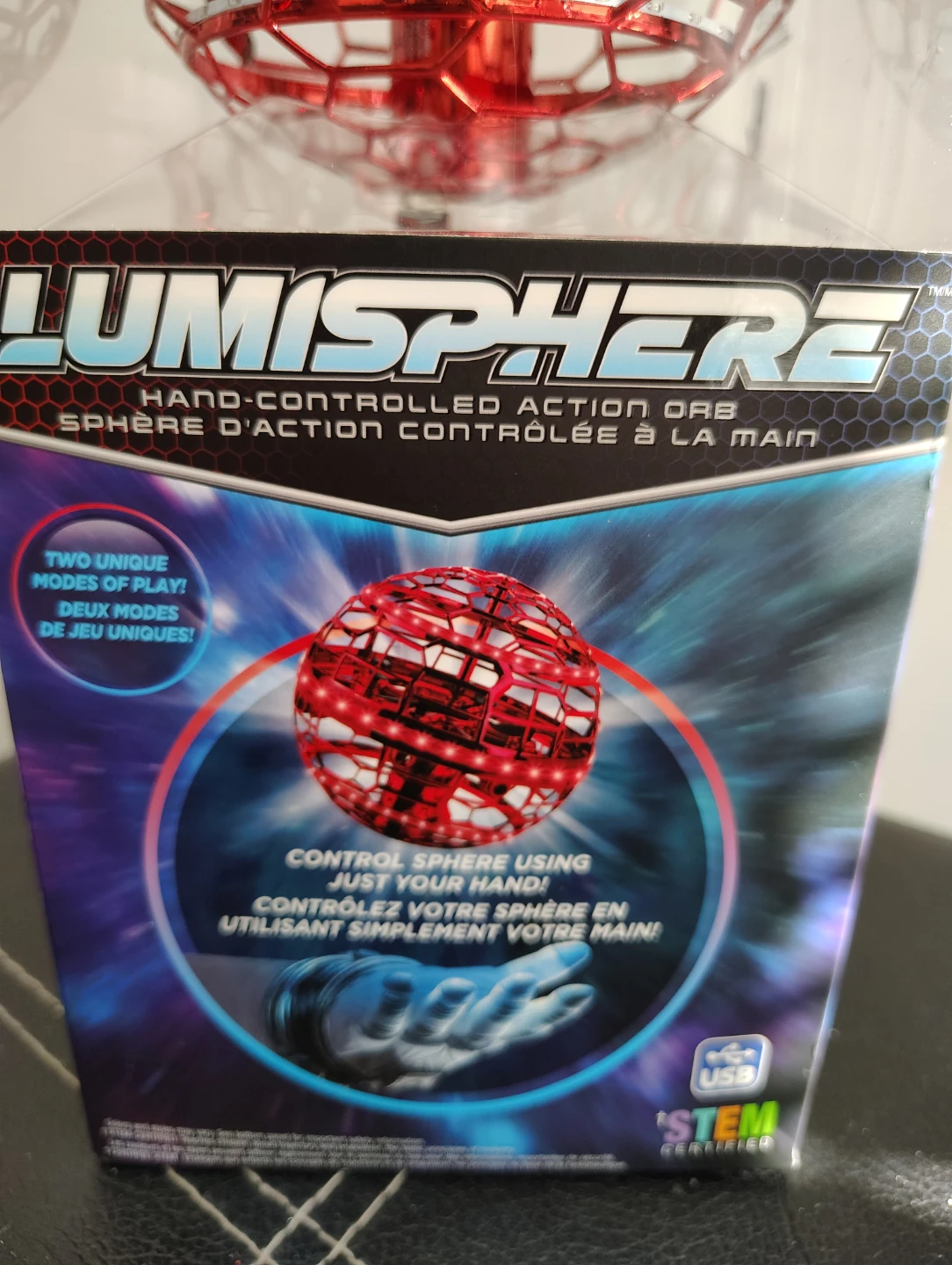 LumiSphere Hand-Controlled Action Orb Flying Toy - photo 5
