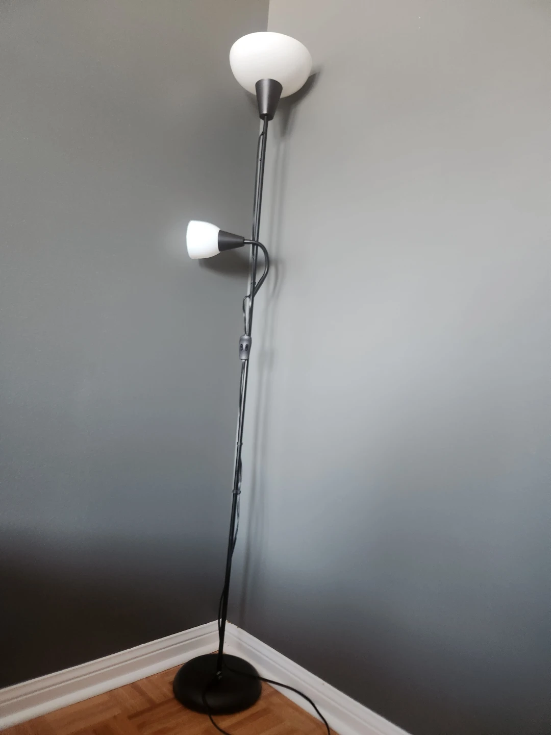 IKEA Floor Lamp with Two Lights