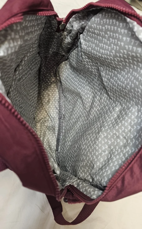 Kipling Backpack - Burgundy - photo 4