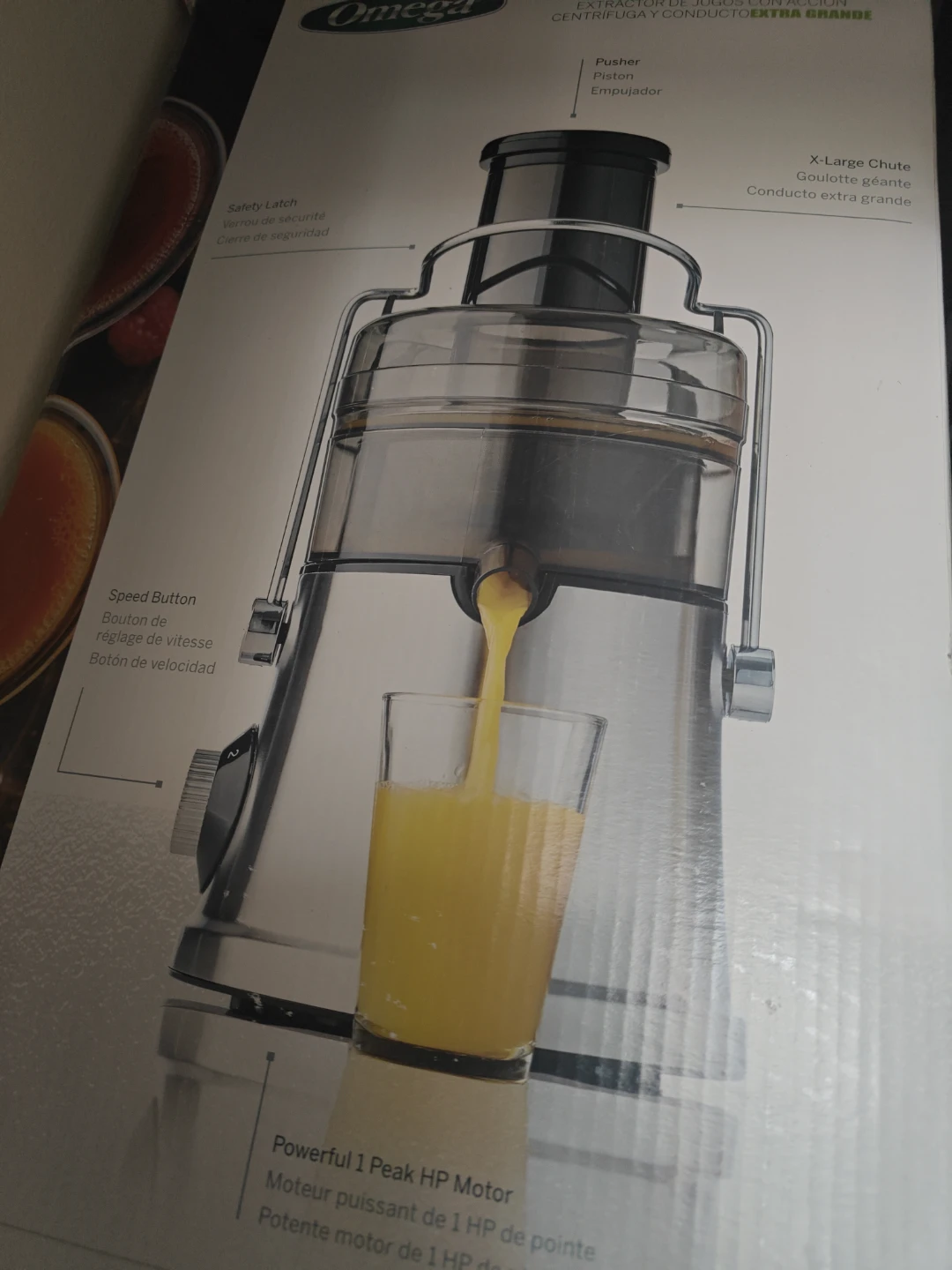 Omega Electric Juicer C2100S - photo 2