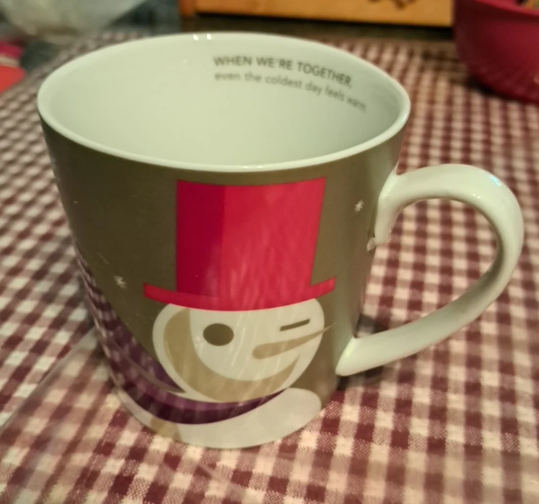 Starbucks Snowman Mug