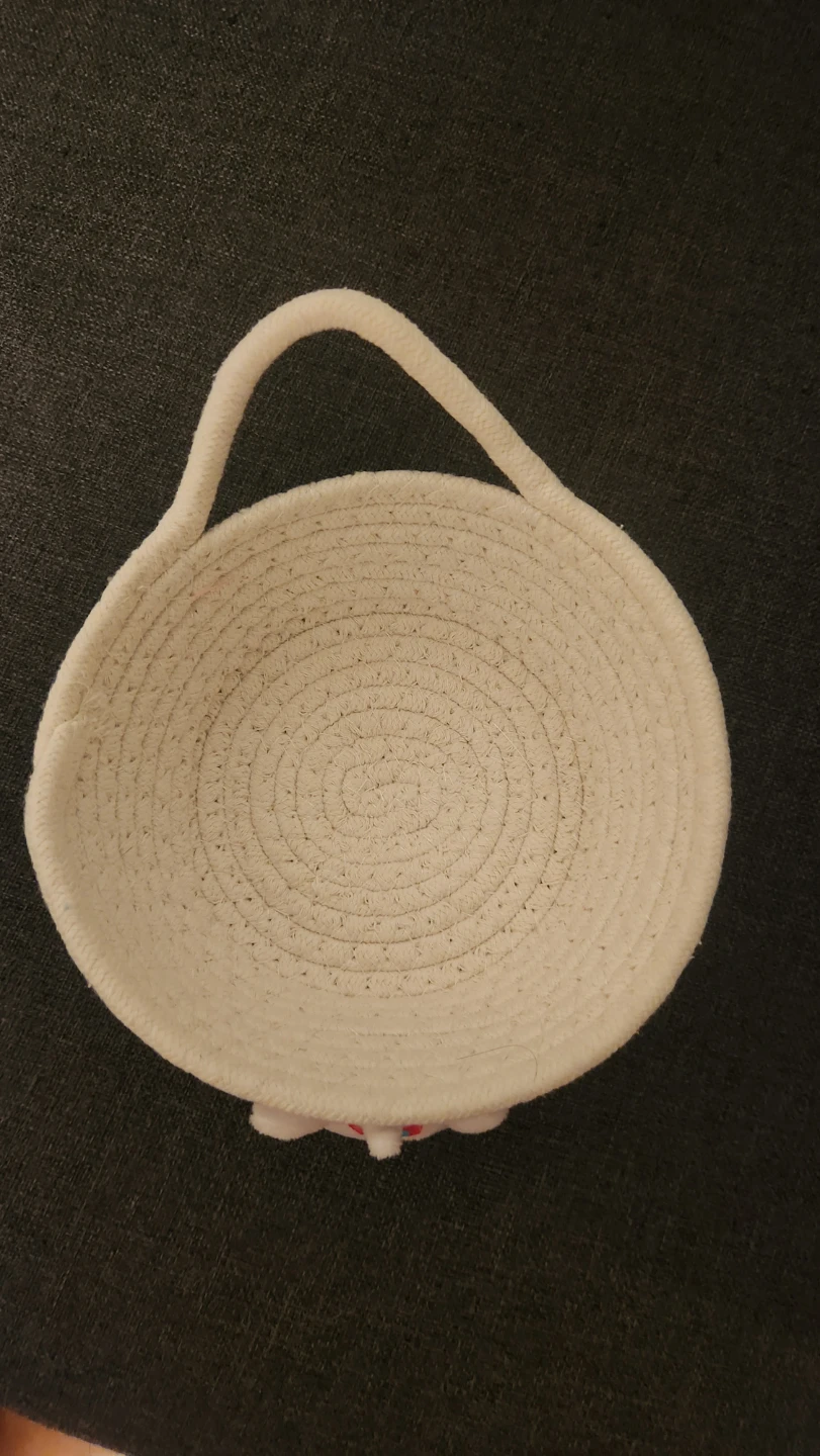 New White Unicorn Rope Basket🏆 - photo 2