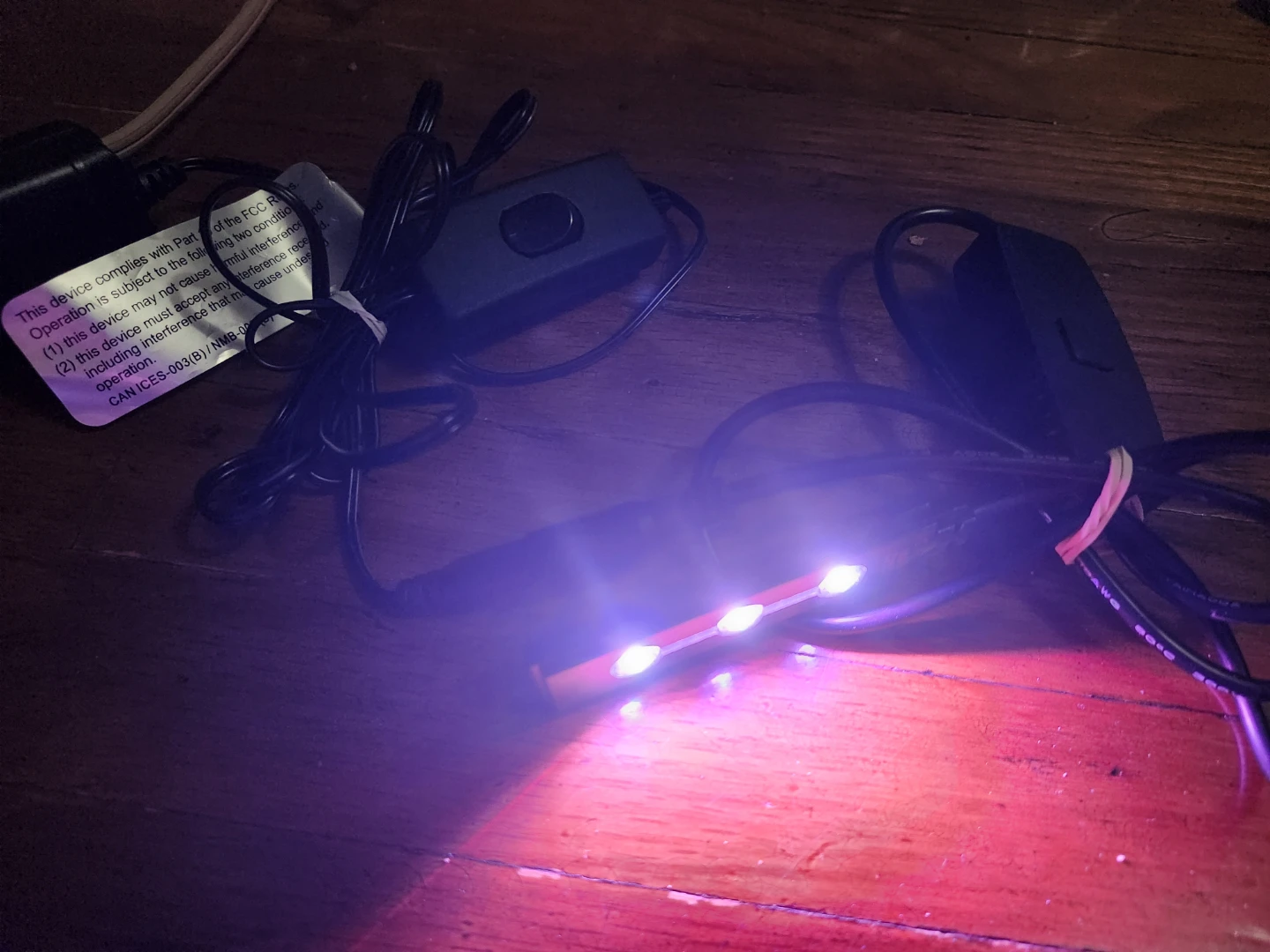 Aquarium  LED Light Set with In-line Switch changeable color - photo 4