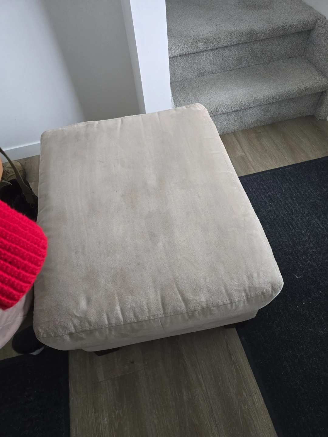 Tan Armchair with Ottoman - photo 3