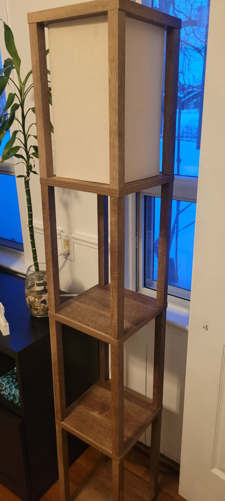 Floor Lamp with Shelves - photo 3