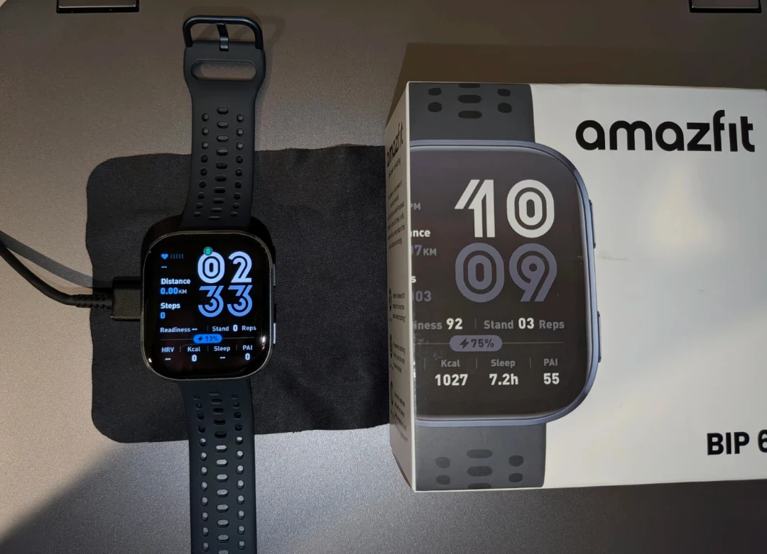 Amazfit Bip 6 Smartwatch - Grey