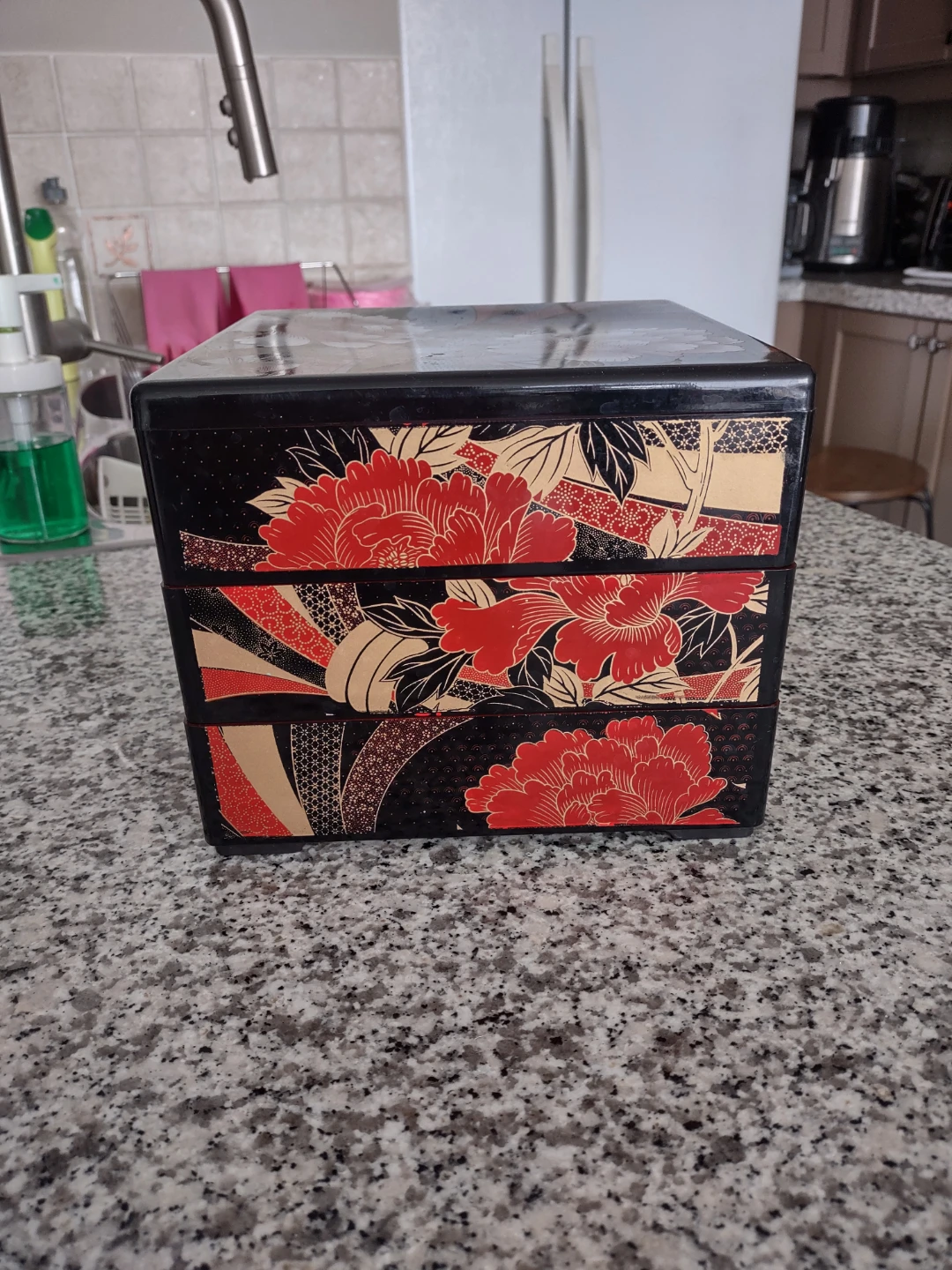 Decorative Tiered Bento Box - photo 2