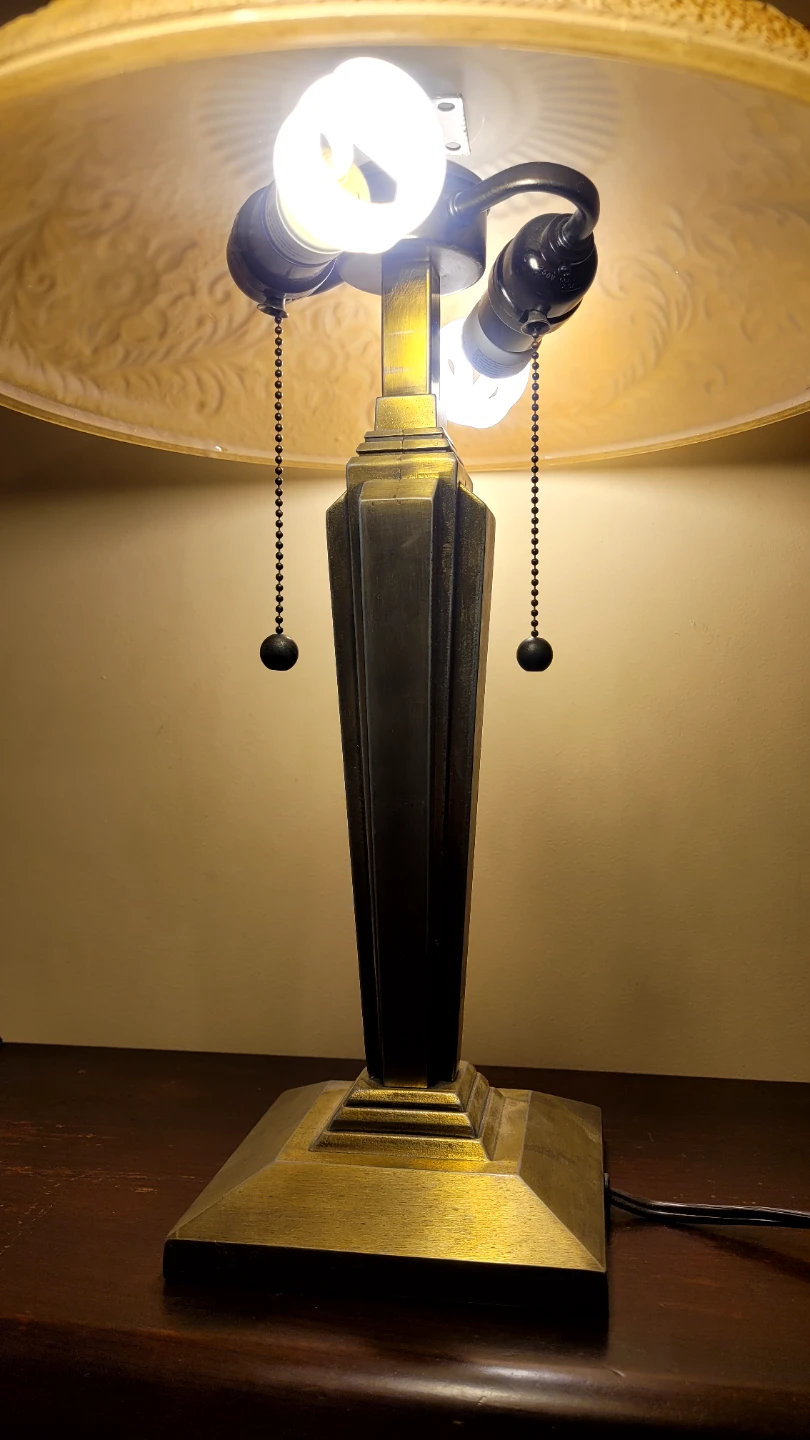 French Art Deco Table Lamp - photo 2