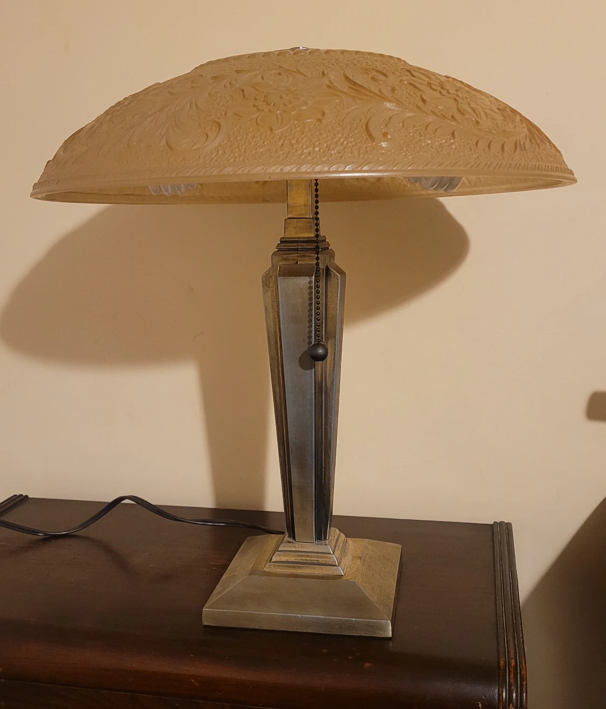 French Art Deco Table Lamp - photo 3