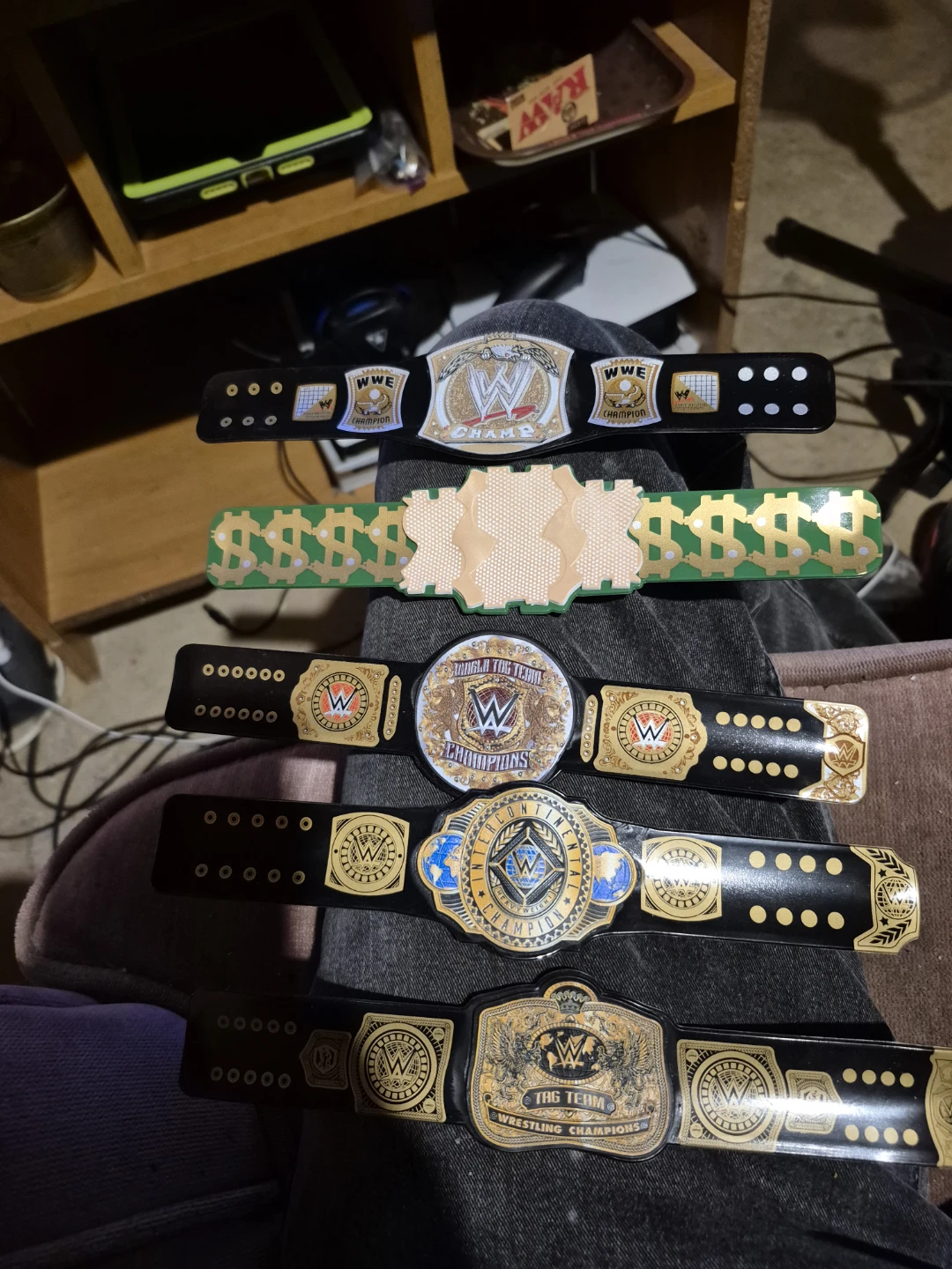 WWE Championship Belt Slap bracelets