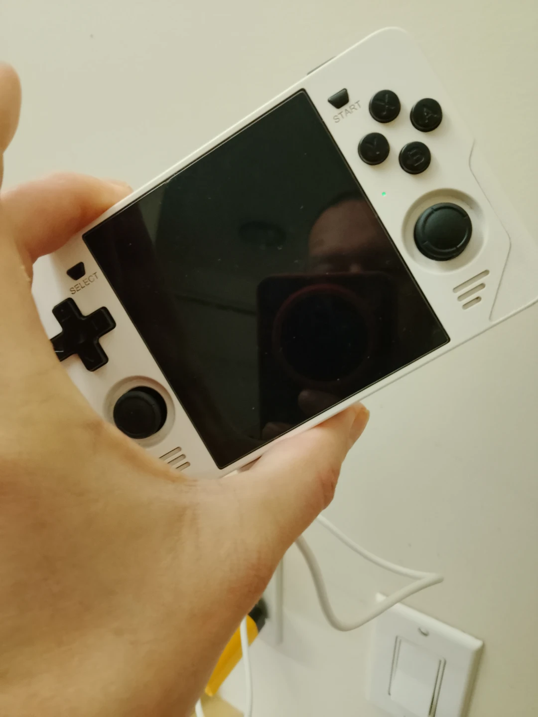 Powkiddy handheld console with preloaded games - photo 2