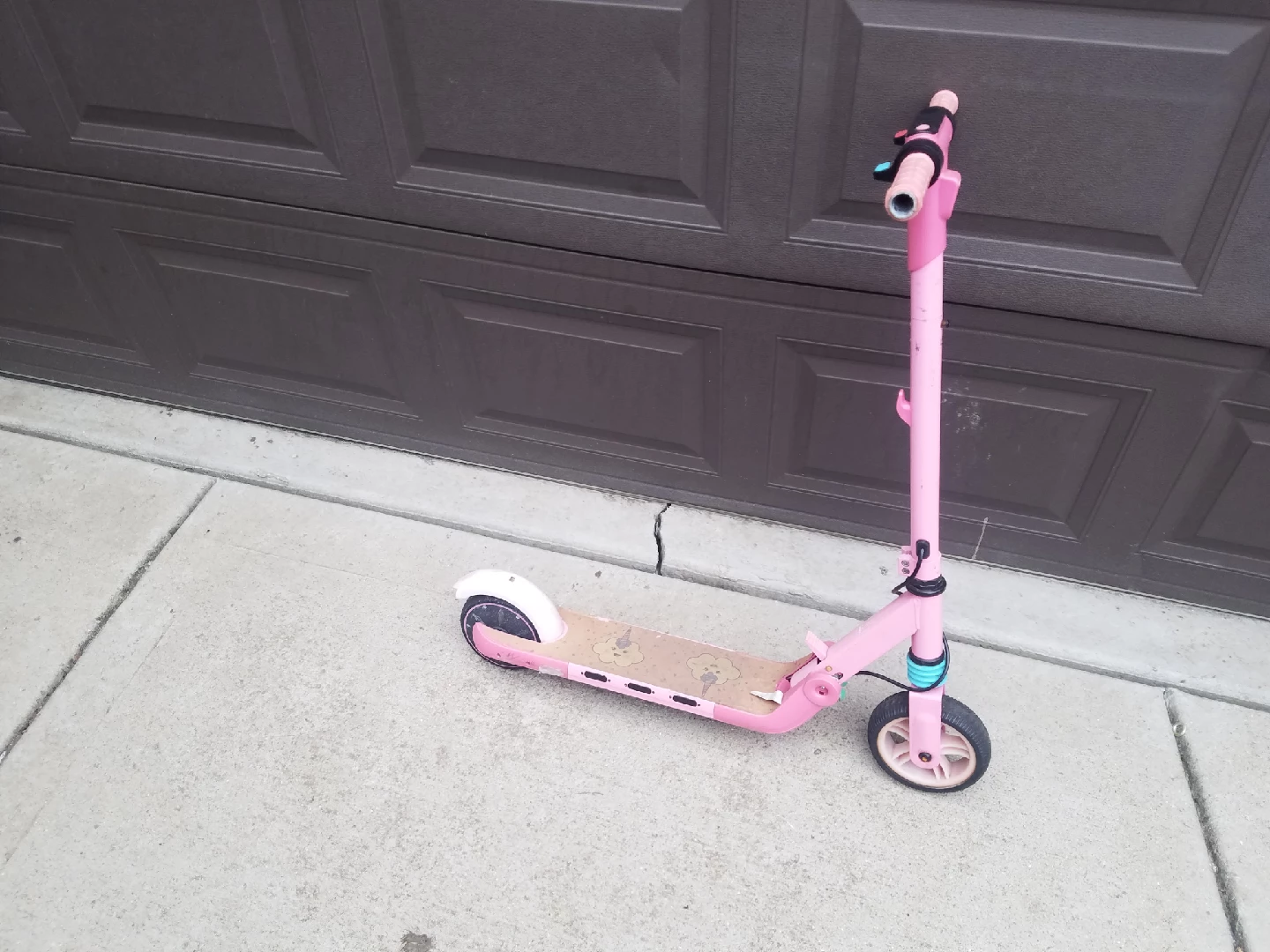 Pink Electric Scooter