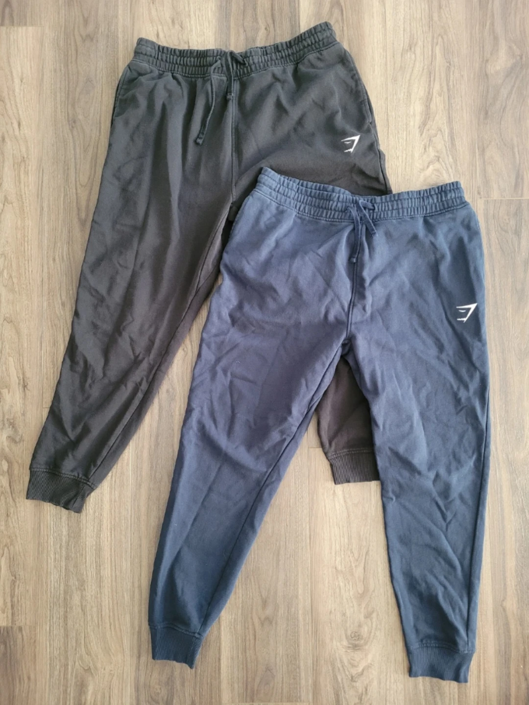 Gymshark Joggers - XL (Black & Navy)