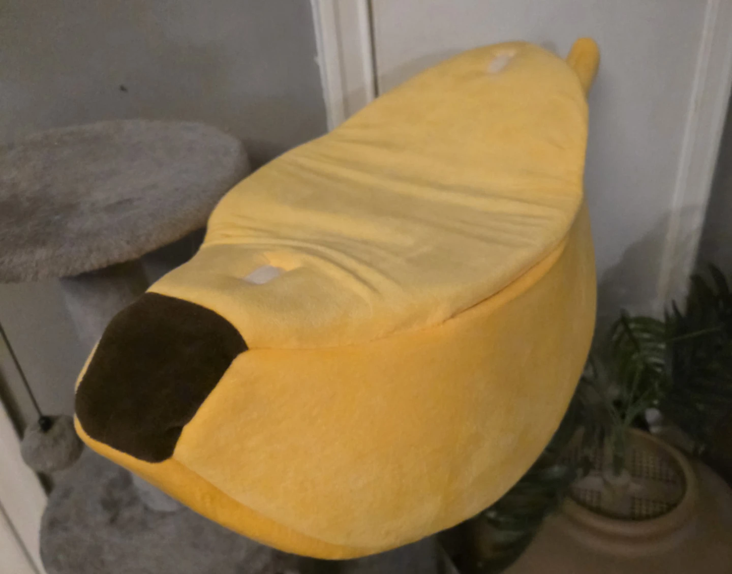 Yellow Banana Pet Bed