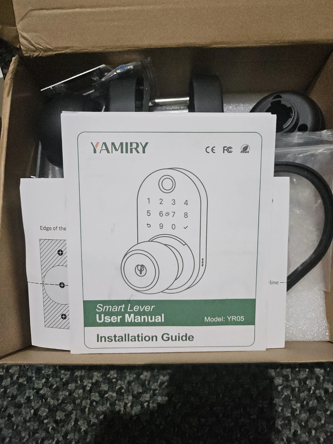 YAMIRY Smart Lever Lock YR05 - photo 3