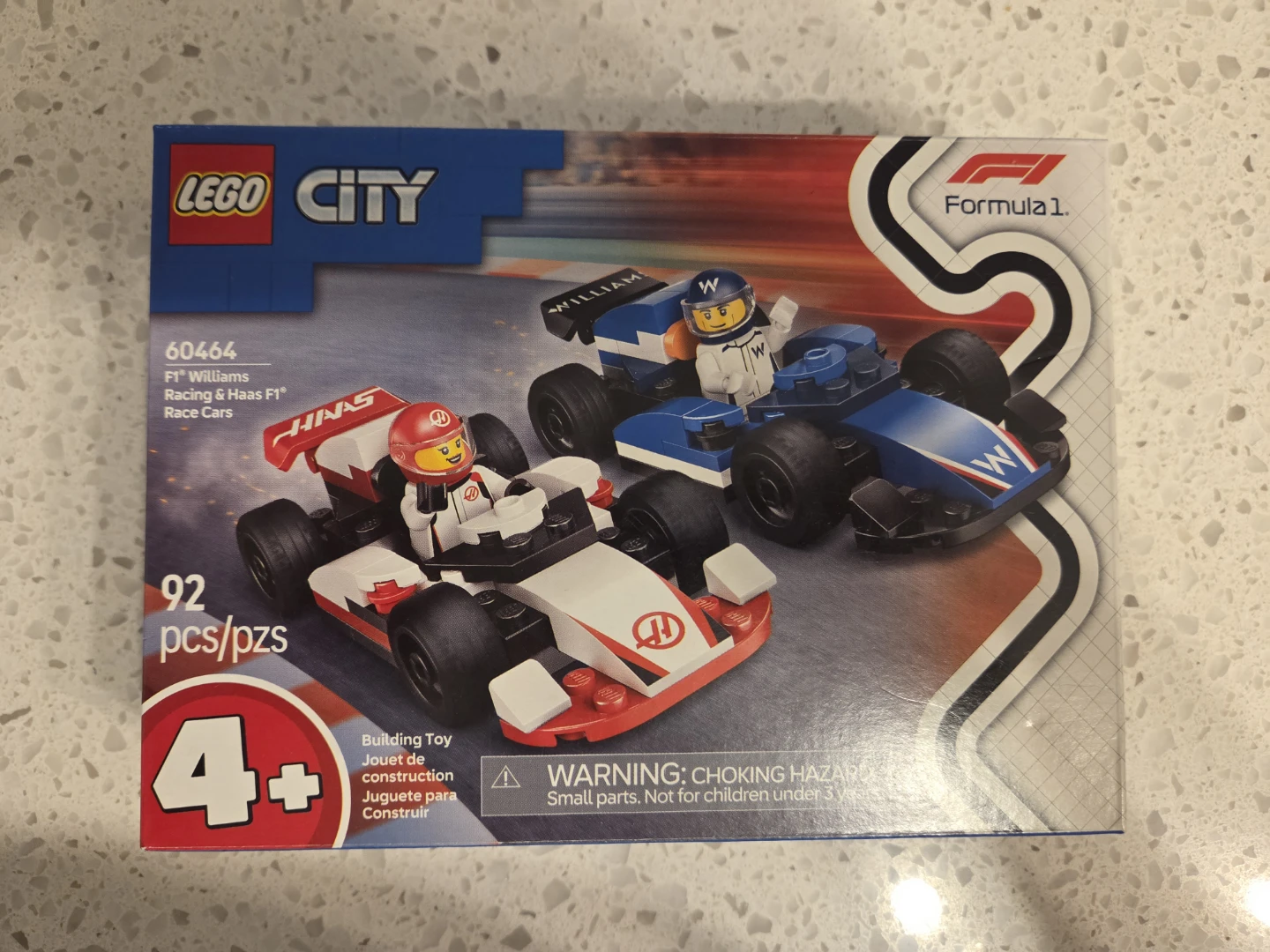 LEGO City 60464 F1 Williams Racing & Haas F1 Race Cars