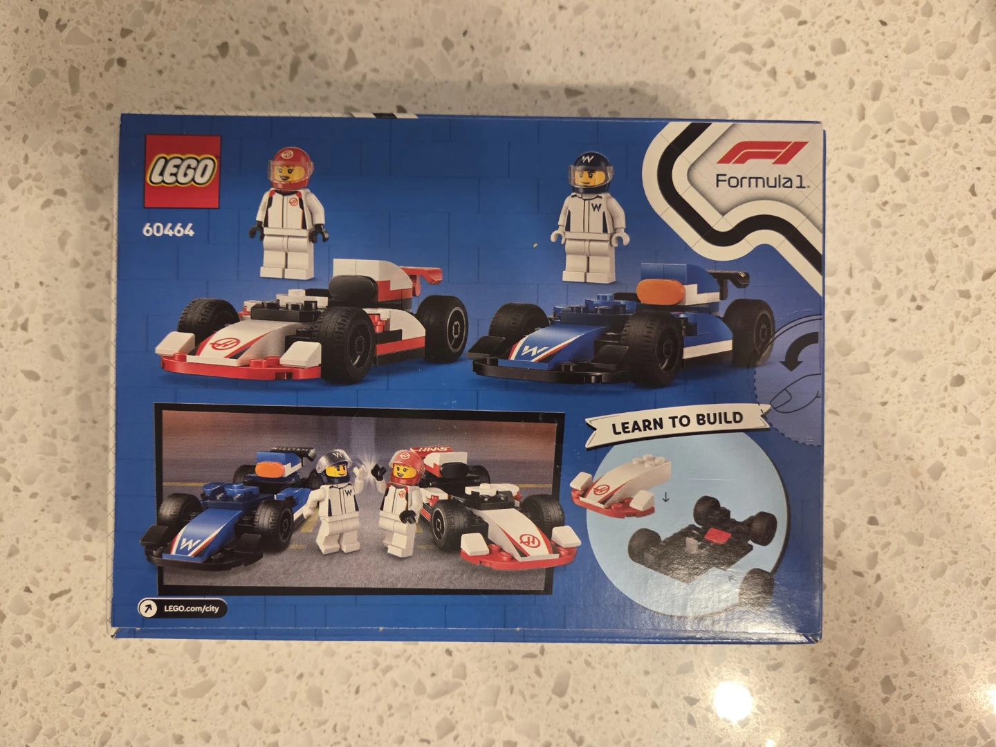 LEGO City 60464 F1 Williams Racing & Haas F1 Race Cars - photo 2