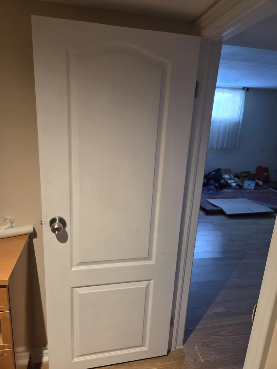 White Interior Door