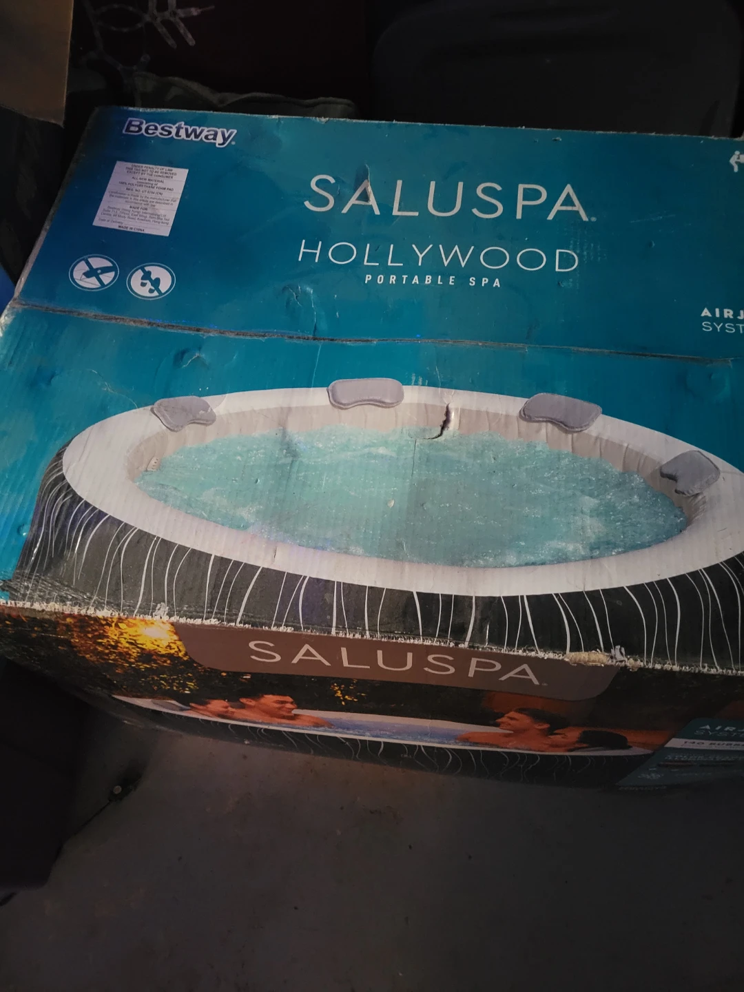 Bestway Saluspa Hollywood Portable Spa Hot Tub - photo 2
