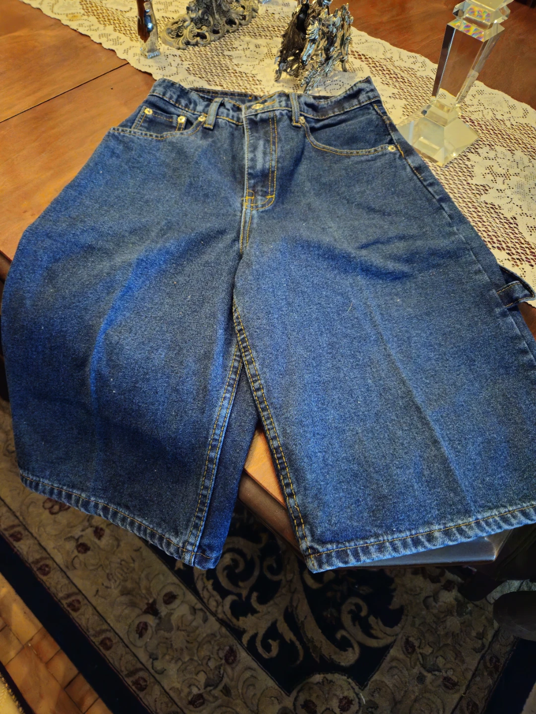 Lacoste Denim Carpenter Shorts - photo 4