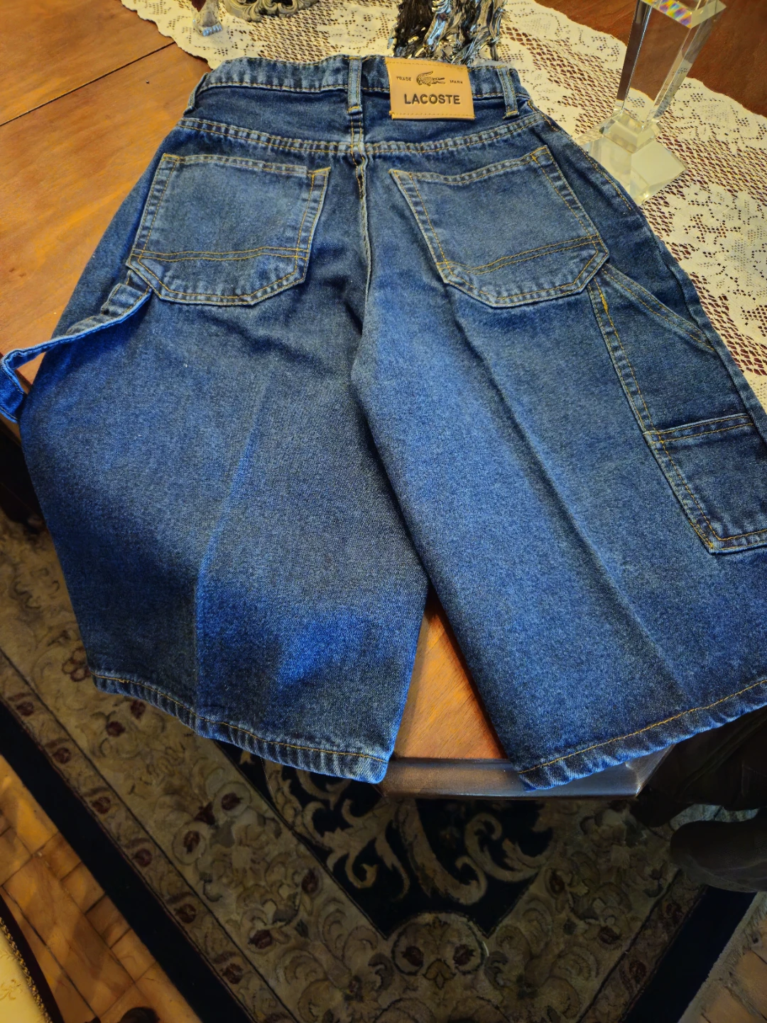 Lacoste Denim Carpenter Shorts - photo 5
