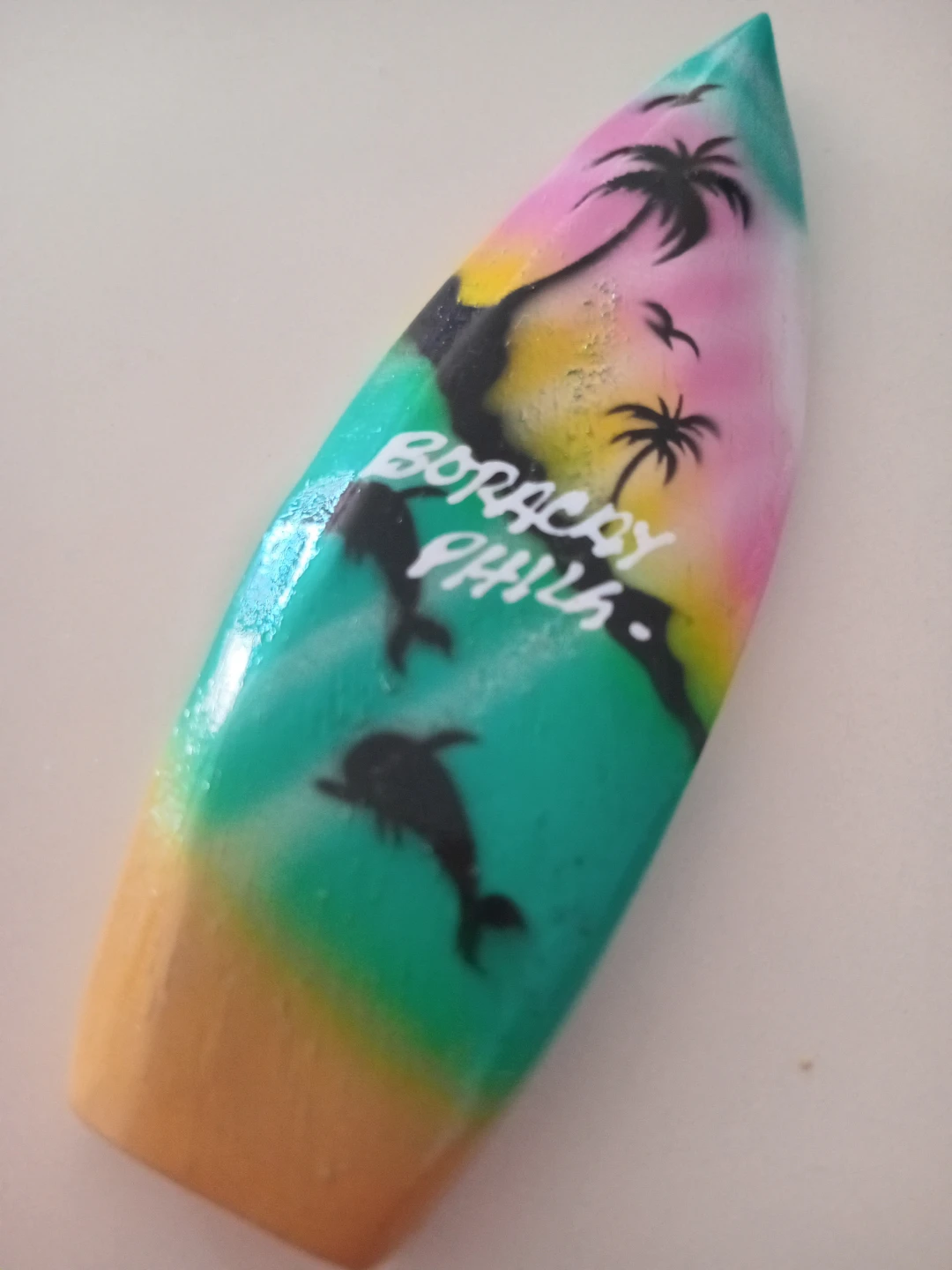 Boracay Philippines Decorative Surfboard - photo 2