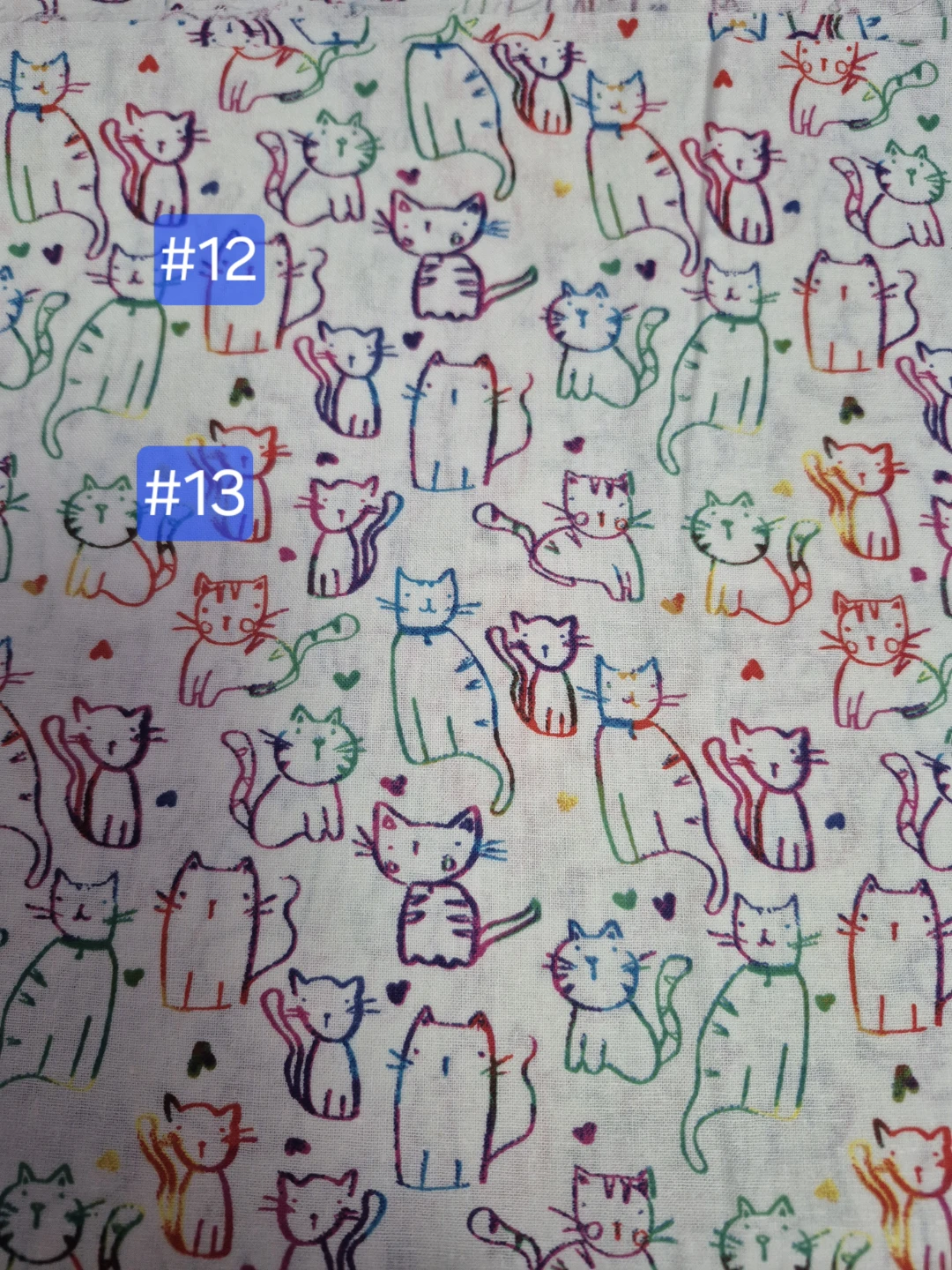 Various prints of cotton fabric, 1 meter each, price per meter - photo 2